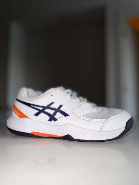 Asics Gel-Dedicate 8 White / Blue Expanse - Sep 2024 - 1041A408-102 - , main image 6